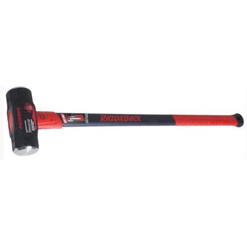 ames 3116000 12lb razor back sledge hammer fiberglass handle safe lock